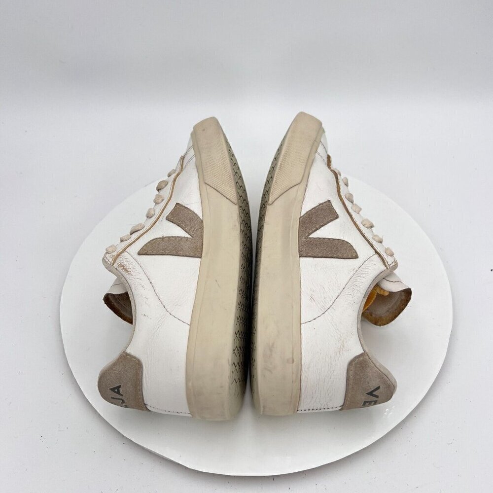 Veja Campo Chromefree Women Size 8 White Natural Leather Low Top Training Shoes - Picture 8 of 15